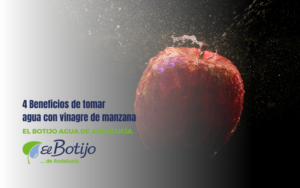 4 propiedades del agua con vinagre de manzana