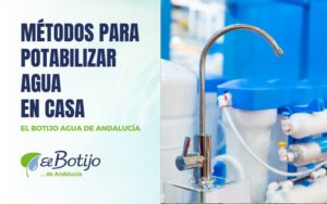 Métodos para potabilizar agua en casa